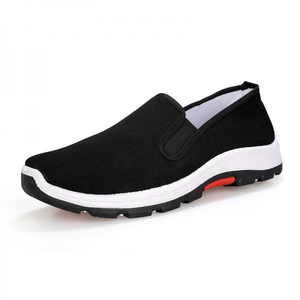 Men's Shoes, New Summer Fashion Sports Shoes, Men's Breathable One Foot Casual Single Shoes, Men's Cloth Shoes, Old Beijing Cloth Shoes