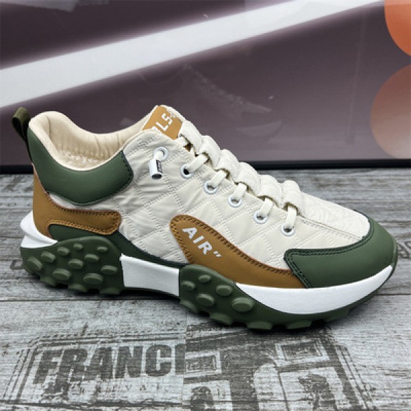 Men's Shoes  New Summer Thick Sole Heightening Sports Running Forrest Gump Dad Trendy Shoes Men's Spring And Autumn Leisure Board Shoes