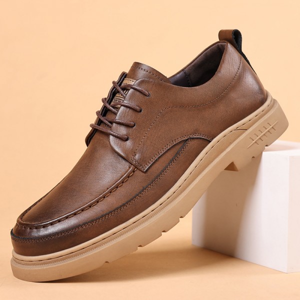  Autumn/Winter New Men's Business And Casual Leath...